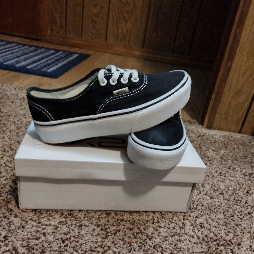 Old School Platform Vans
